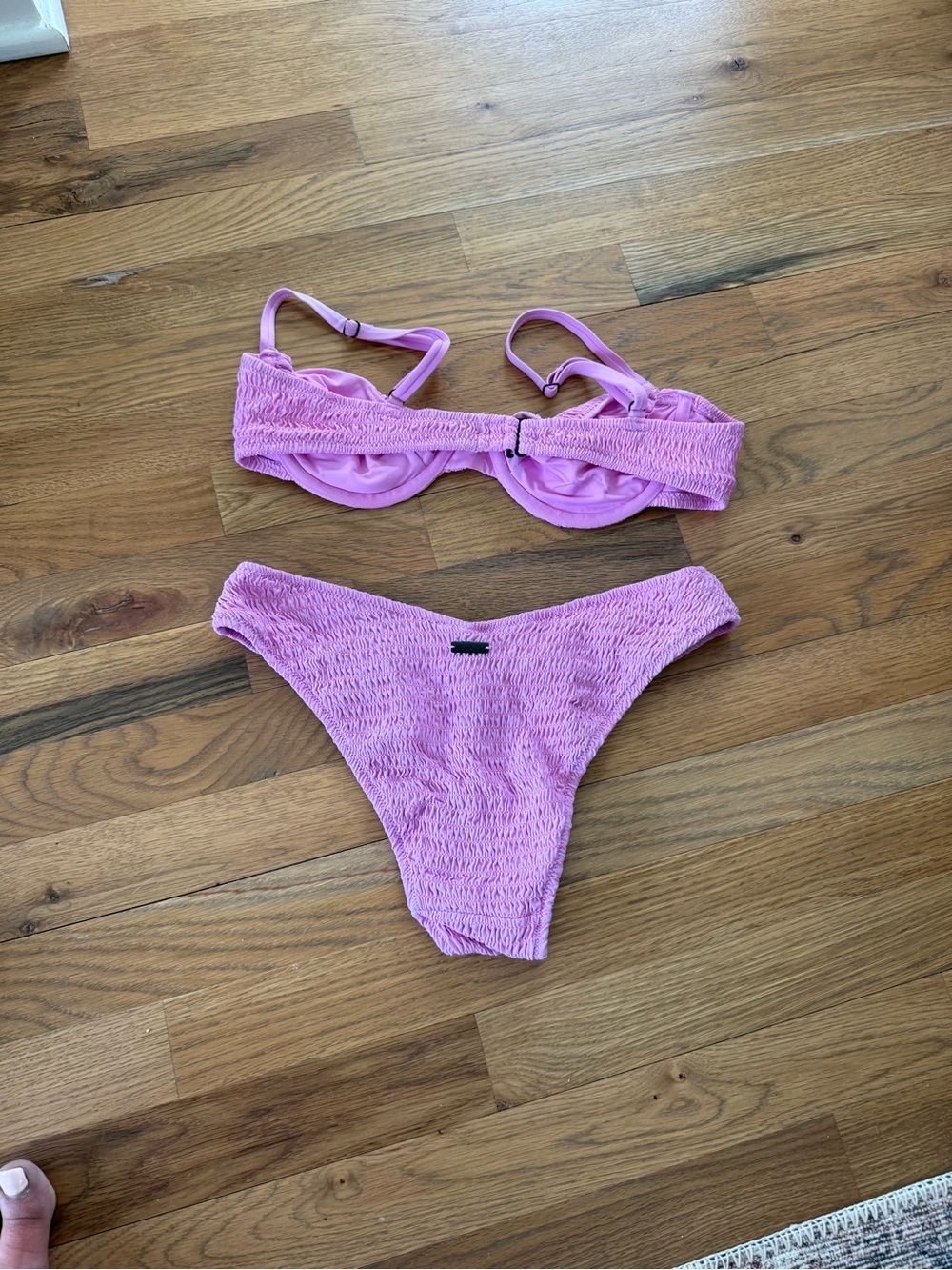 Vetchy Cabo Bikini Set in baby pink - Picture 3 of 3